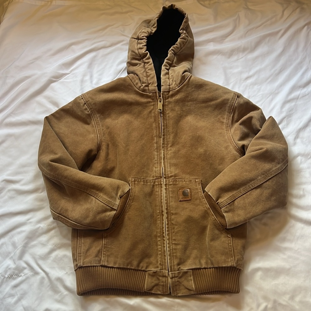 Carhartt Brown Hooded Jacket